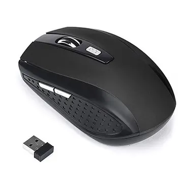 2,4 GHz-es Vezeték nélküli Gaming Mouse 6 Kulcs USB Vevő Pro Gamer egerek PC, Laptop, Asztali Szakmai Számítógépes Egér