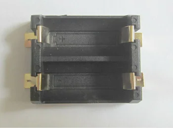 2X CR123A 16340 akkumulátor doboz LIR123A elemtartó Két elemet SMD aranyozott javítás