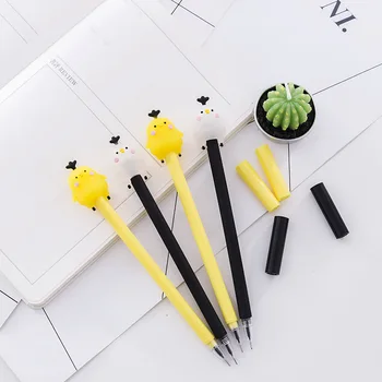 36 kreatív rajzfilm modellezés csirke fekete-pen 0,5 mm toll semleges toll