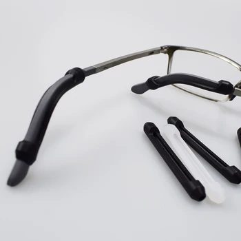 5 Pár/Set Fül Támogatás csúszásmentes Ujjú Napszemüveg Lábát Kiterjed Fül Horgok Szemüveg Lábak Tartozékok Szemüveg Rugalmas Anti-Csepp