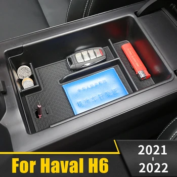 A Haval H6 3 2021 2022 Autó Központi Konzol Karfa-Box Tároló Konténer Szervező Jogosult Tálca, Belső Kiegészítők, Dekoráció