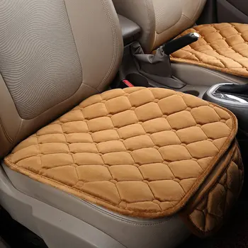 Autó Ülés Fedezze Téli Meleg Párnát Téli Anti-slip Auto Protector Özönlött Ruhával Lélegző Pad Hyundai-solaris