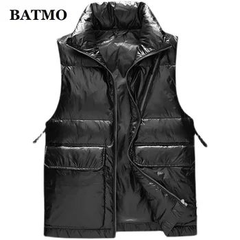 BATMO 2021 új érkezés téli 90% fehér kacsa le férfi kabátok,férfi ruházat vízálló, meleg mellény,801
