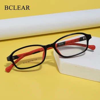 BCLEAR Gyermek Szemüveg Keret Fiúk, Lányok, Gyerekek Szemüveg Keret Rugalmas Minőségű Szemüvegek a Védelem Látás Korrekció