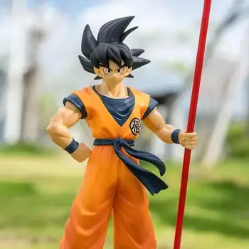 Dragon Ball Anime 20cm Évforduló Son Goku Díszek Saiya Szaltó Felhő Gyerekkori Emlékek, Kéz kézben Modell Baba Gyermek Játék