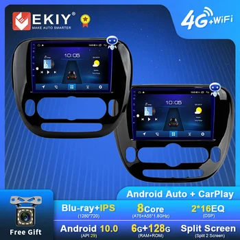 EKIY Android autórádió Kia Soul 2 PS 2013 - 2019 Navigációs GPS 1280*720-AS IPS DSP Carplay Multimédia Lejátszó, Auto Hifi DVD