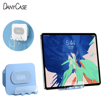 Forgatható Fali Tartót Univerzális Műanyag Mobiltelefon tartó Állvány Fali Töltő Konzol Fürdőszoba Wc iPhone iPad