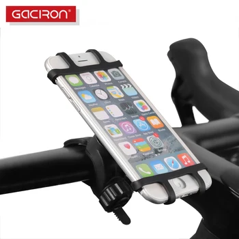 Gaciron Univerzális Motorkerékpár Kerékpár Telefon tulajdonosa Konzol Szilikon Protecter a 4.7-6 hüvelykes Telefonok iPhone Samsung