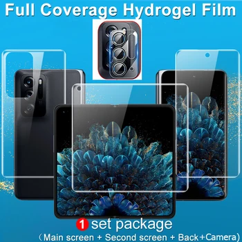 HD Tiszta Front & Vissza Teljes Borító Képernyő Védő Oppo find N 5G Membrán Törhetetlen Hidrogél Film