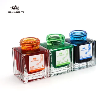 Jinhao tinta 30ML üveg töltőtoll tinta, toll, tinta de pluma embotellada kalligráfia tintásüveg Festmény színes tinta