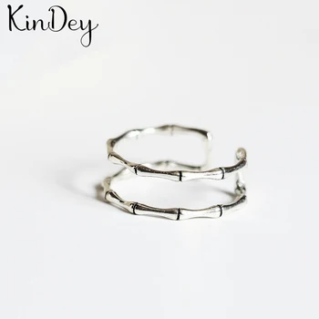 Kindey Retro Ékszerek, Ezüst Színű Réteg Ág Gyűrűk Nők Menyasszonyi Eljegyzési Parti Antik Gyűrű Nagykereskedelmi