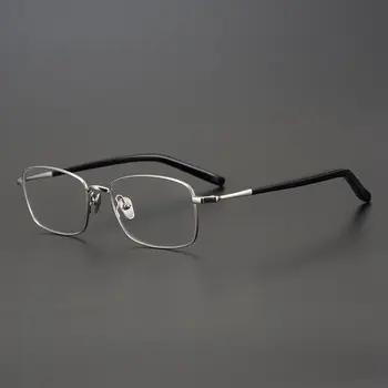 Kiváló Minőségű Japán, Kézzel Készült Tiszta Titán Szemüveg Keret, A Férfiak Klasszikus Super Fény Tökéletes Szemüveg Nők Rövidlátás Oculos De Grau