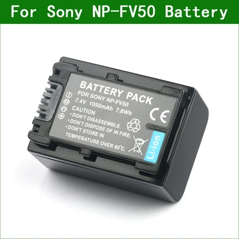 LANFULANG NP-FV50 újratölthető akkumulátor NP-FV50 Fényképezőgép Akkumulátor Sony HDR-CX580 HDR-CX590 HDR-CX370 HDR-CX500 HDR-CX505