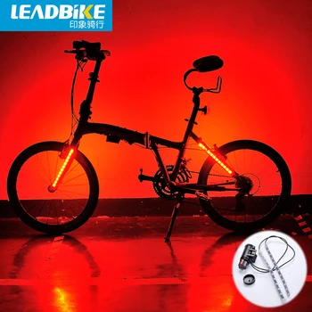 Leadbike Kerékpár hátsó Lámpa Első Hátsó Villa Fény 8 Modellek esetén 24 Led-es MTB Országúti Kerékpár Biztonsági Figyelmeztető Lámpa Hátsó Kerék Kerékpár Kiegészítők