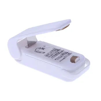 Mini Hordozható, Praktikus Műanyag Táskában Tömítő Pecsételő Gép Háztartási(Fehér)