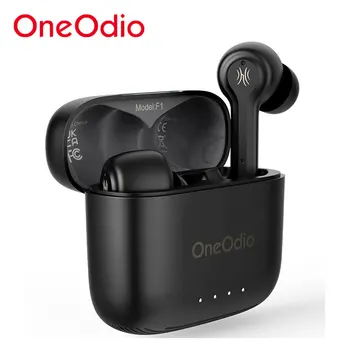 Oneodio F1 TWS Bluetooth 5.0 Fülhallgató Vezeték nélküli Fejhallgató Sztereó Sport Vízálló Fülhallgató, Headset Mikrofonnal Töltés Doboz