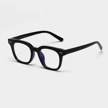 Optikai Szemüveg Keret, Férfi, Női Márka Évjárat TR90 Kis Négyzet Rövidlátás Szemüveg Keret Tiszta Lencse Magas Minőség