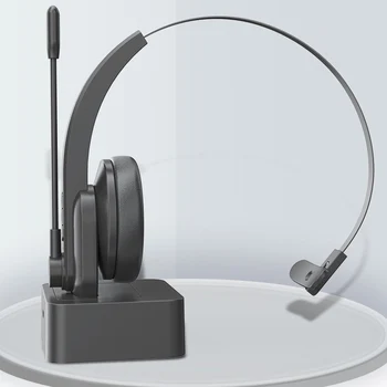 OY631 Bluetooth-kompatibilis Call Center Fülhallgató Vezeték nélküli Fejhallgató Mikrofon Egyetlen Ear Fülhallgató Bázis