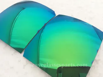 Polarizált Lencse Napszemüveg TAC Polarizált Lencsék Revo Zöld Szín Lencse UV400 55*65mm 4 Bázis