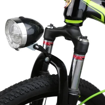 Retro Kerékpár Fényszóró MTB/Országúti Kerékpár AAA Akkumulátor LED Halott Repülni Kerékpáros Lámpa Este Szüreti Út Dekoráció Lámpa