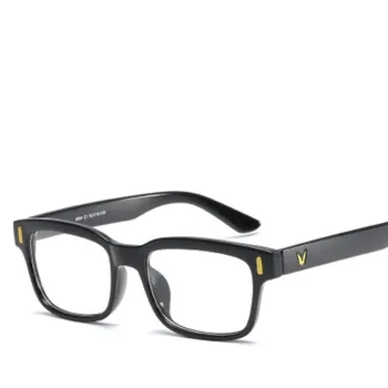 Retro-Színes V Tér Divat Szemüveg Keret Női Szemüveg Női Műanyag Átlátszó Optikai Szemüveg Keretek