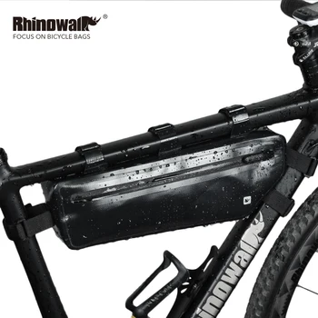 Rhinowalk 2.5 L Bike Kerékpár-Kerékpáros Táska Elülső Cső Váz Telefon Vízálló Kerékpár Táskák Háromszög Keret Jogosultjának Bycicle Tartozékok