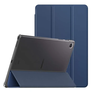 Tablet tok Samsung Galaxy Tab S6 Lite 10.4 2020 SM-P610 SM-P615 Védő Állni Érdekesség Fedél, Átlátszó Vissza a Shell