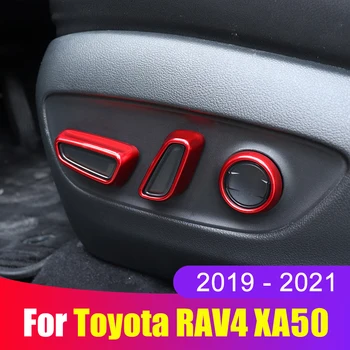 Toyota RAV4 2019 2020 2021 RAV 4 XA50 ABS autósülés Beállító Kapcsoló Gomb Panel Trim Vonatkozik Belső Készítő Tartozékok