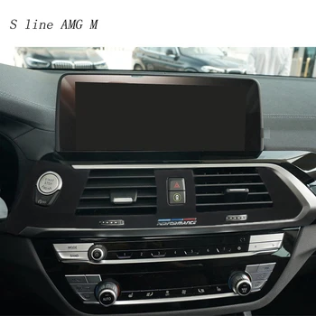 Velúr autófóliázás ABS BMW G01 G02 G08 Matrica Autó Levegő kilépő Légkondicionáló Kulcslyuk Figyelmeztető Lámpa Trim X3 X4 Auto Tartozékok