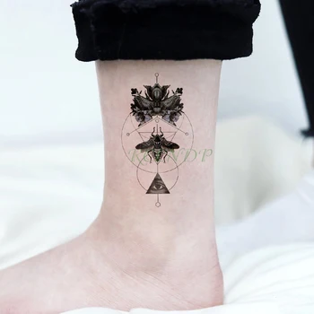 Vízálló Ideiglenes Tetoválás Matrica Rozetta Pillangó Flash Tetoválás Hamis Tatto a Lábát, Karját a Lány Nők