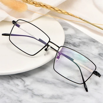 YAMARUILI Üzleti szemüveg keret férfi tiszta titán keret, szemüveg keret, divat egyszerű optikai szemüveget a férfiak CK1045