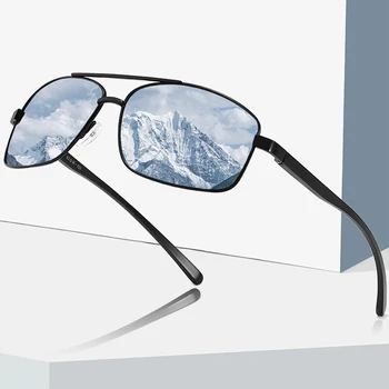 ZXRCYYL Alumínium Férfi Napszemüveg Polarizált Lencse, Márka, Design Templomok napszemüvegek Bevonat Tükör Szemüveg Nők Oculos de sol